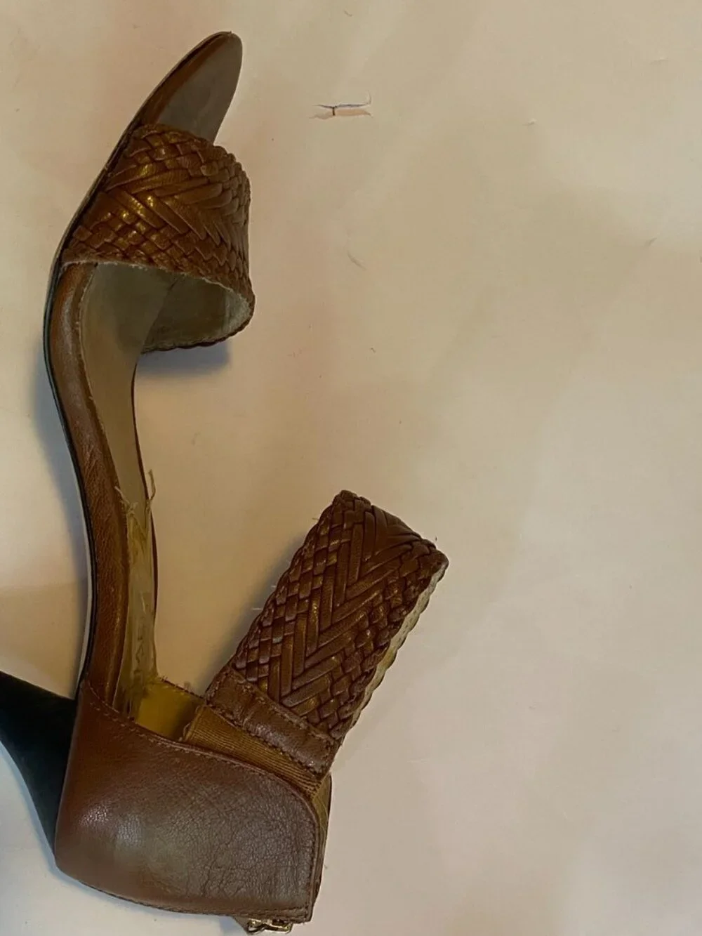Michael Kors leather heeled sandals